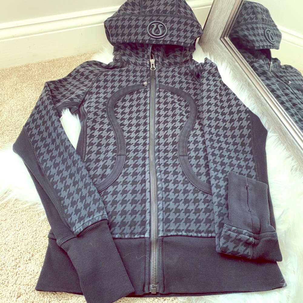 BLACK & Grey LULU SCUBA JACKET